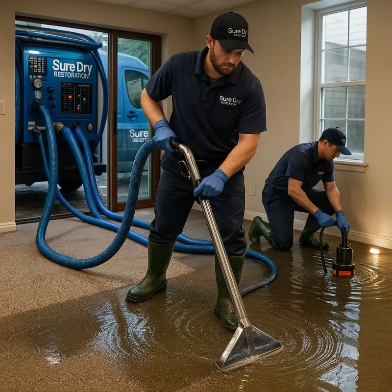 Water Extraction and Removal process in Baxley, GA